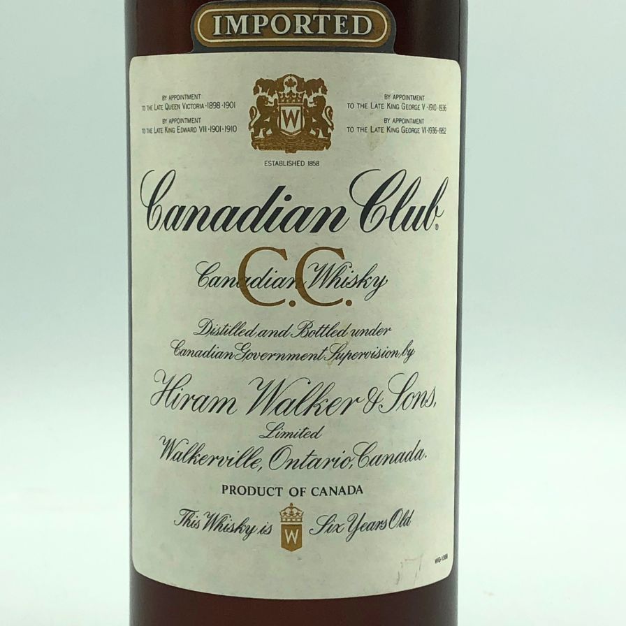 カナディアン クラブ 750ml 40% CANADIAN CLUB 【W4】 - メルカリ