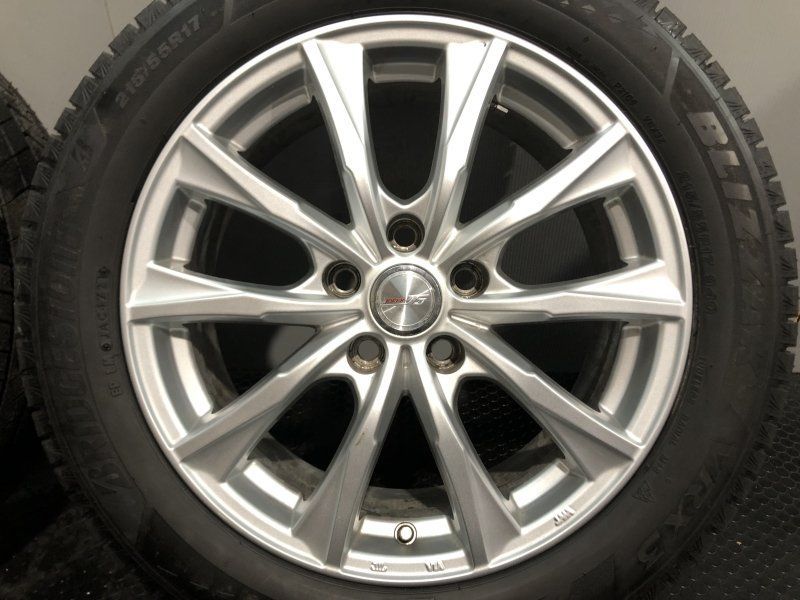 BS BLIZZAK VRX3 215/55R17】スタッドレス【HONDA RCオデッセイ 純正