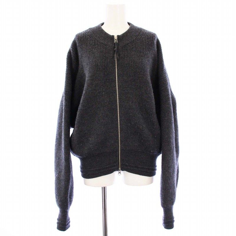 other - グッドグリーフ ニットボンバージャケット カーディガン 長袖 F グレー グッドグリーフ GOOD GRIEF! KNIT BOMBER JACKET ニットボンバー