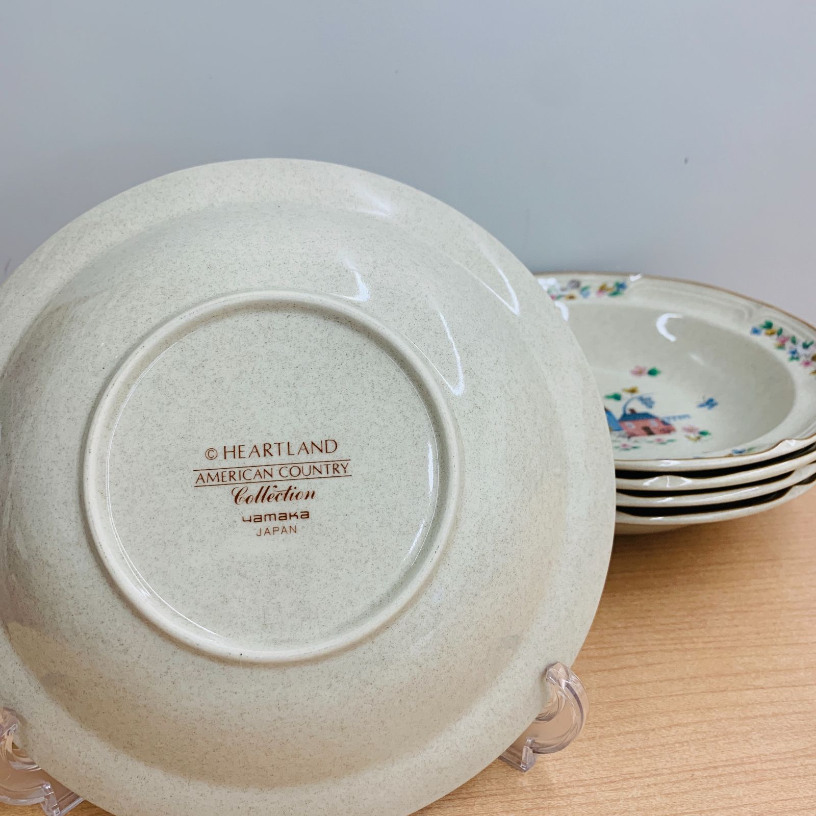 HEART LAND AMERICAN COUNTRY yamaka 5点セット スープ カレー 皿 食器