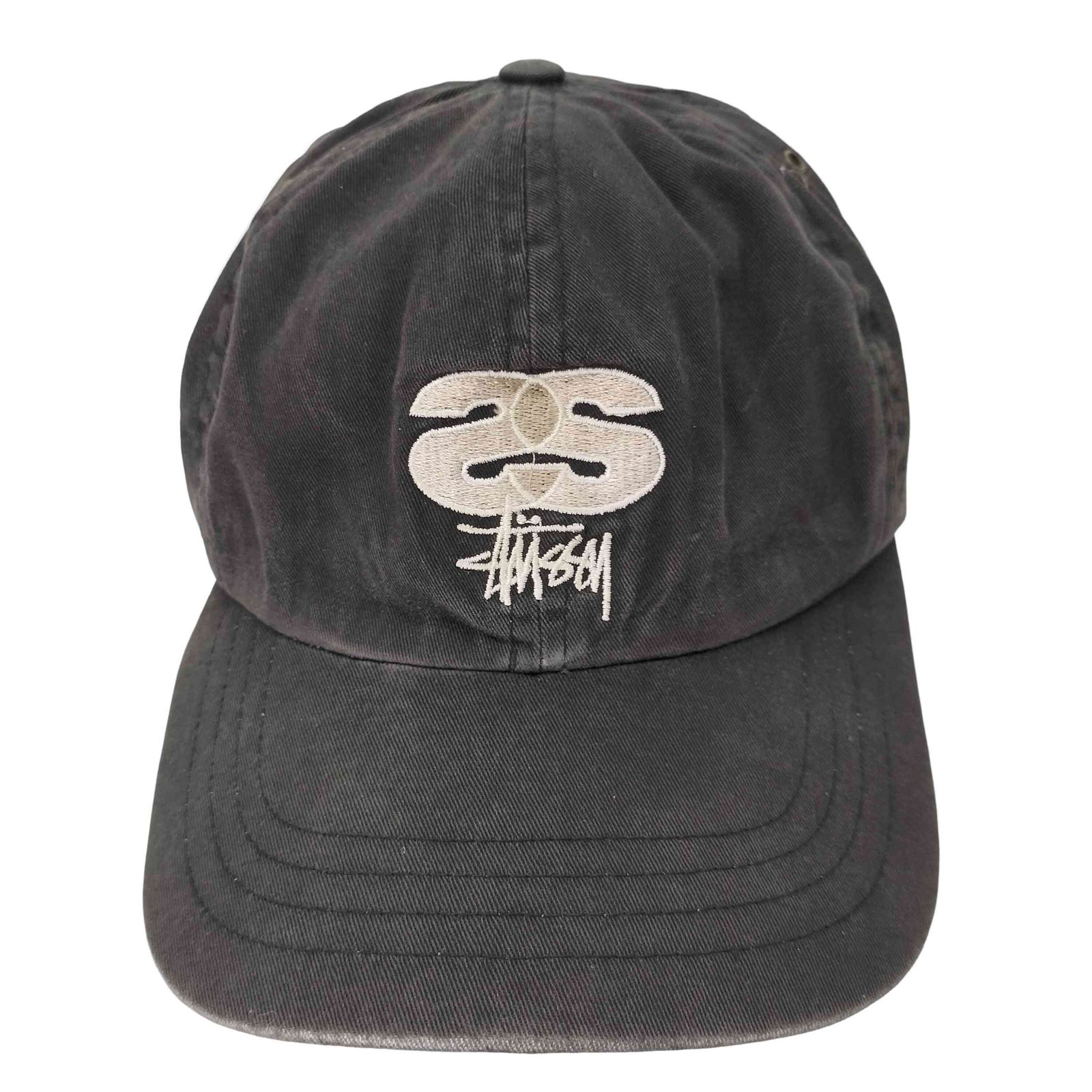 ステューシー Stussy 90S 紺タグ SSリンク 6パネルキャップ メンズ 表記無 