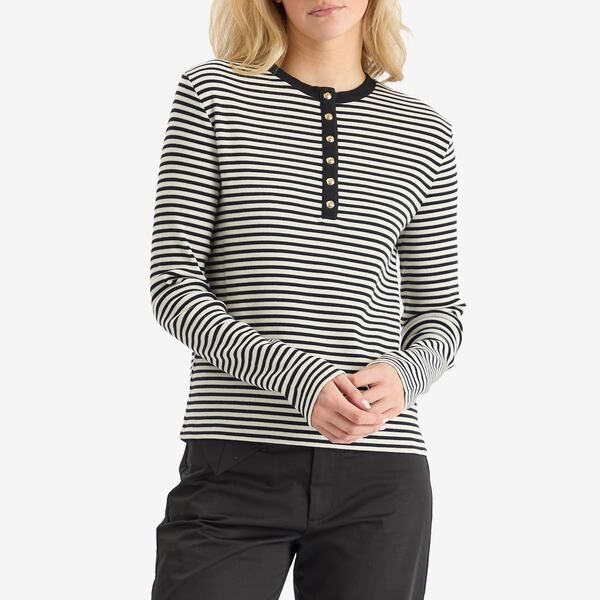 ANINE BING 売れ筋商品|||アニービン Tシャツ トップス レディース Tops Black ANINE BING/アニービン WALKER TEE SPOTTED LEOPARD Tシャツ（T