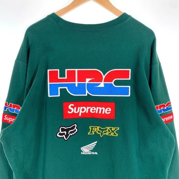 Supremeシュプリーム HRC FOXレーシング クルーネックトレーナー m83699589212_1.jpg?1739710255