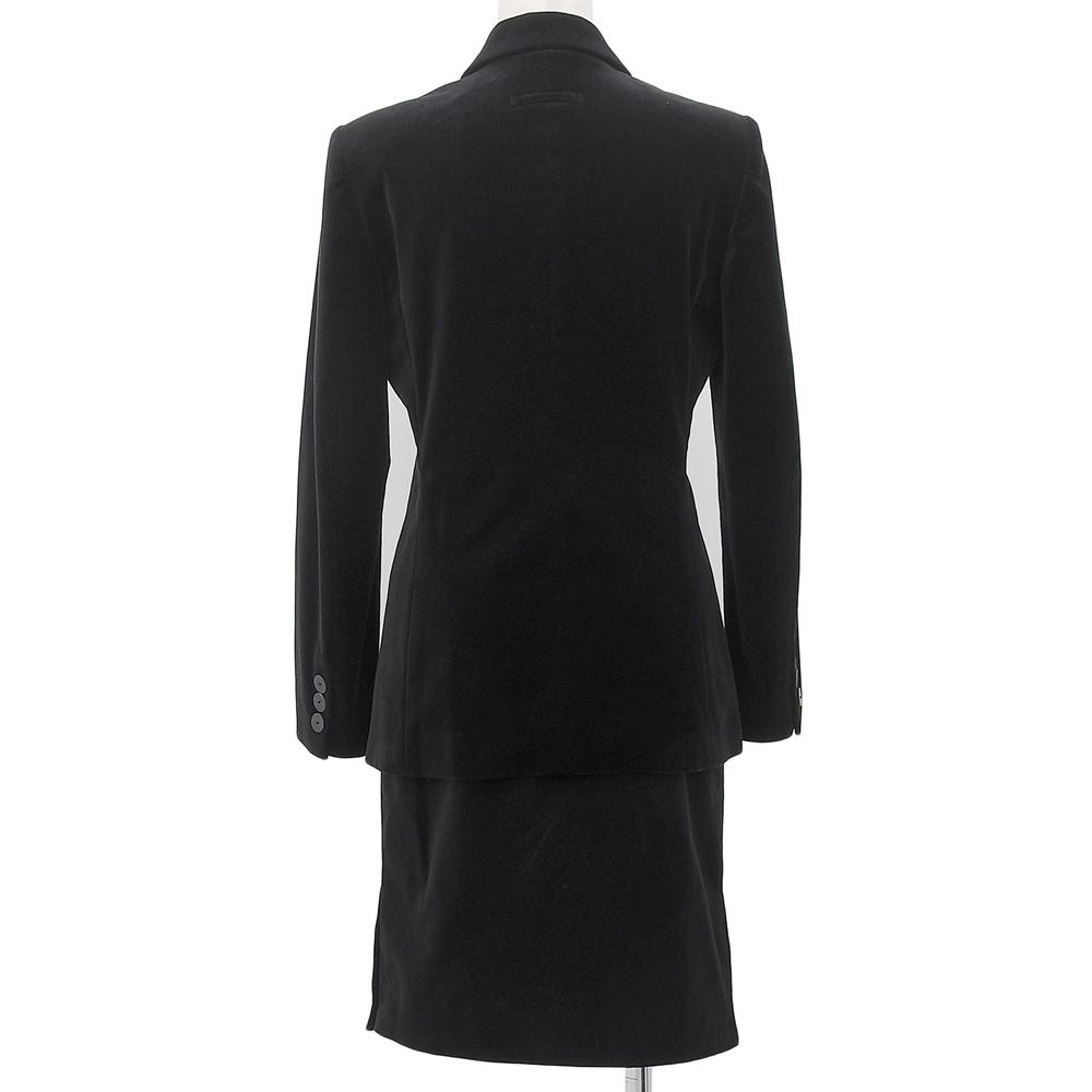 JEAN PAUL GAULTIER ジャンポールゴルチエ FEMME セットアップ セットアップ レディース ベロア ブラック 40