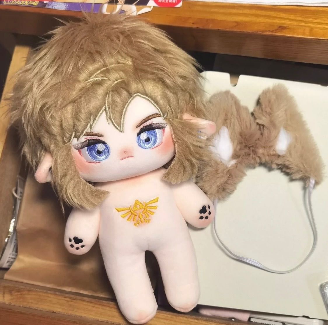 ゼルダの伝説 リンク ゼルダ姫 20cm 着せ替えぬいぐるみの通販