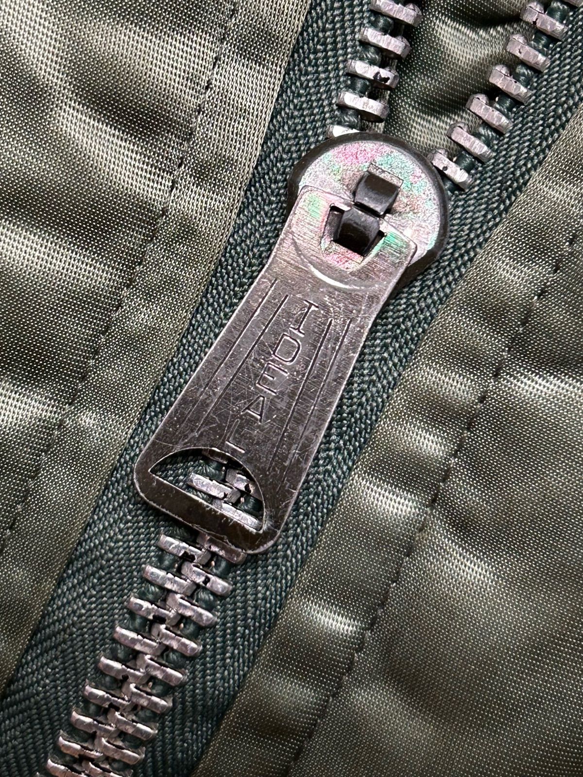 ALPHA MA-1 カモ ビンテージ Large USA製 ALPHA MA-1 カモ ビンテージ