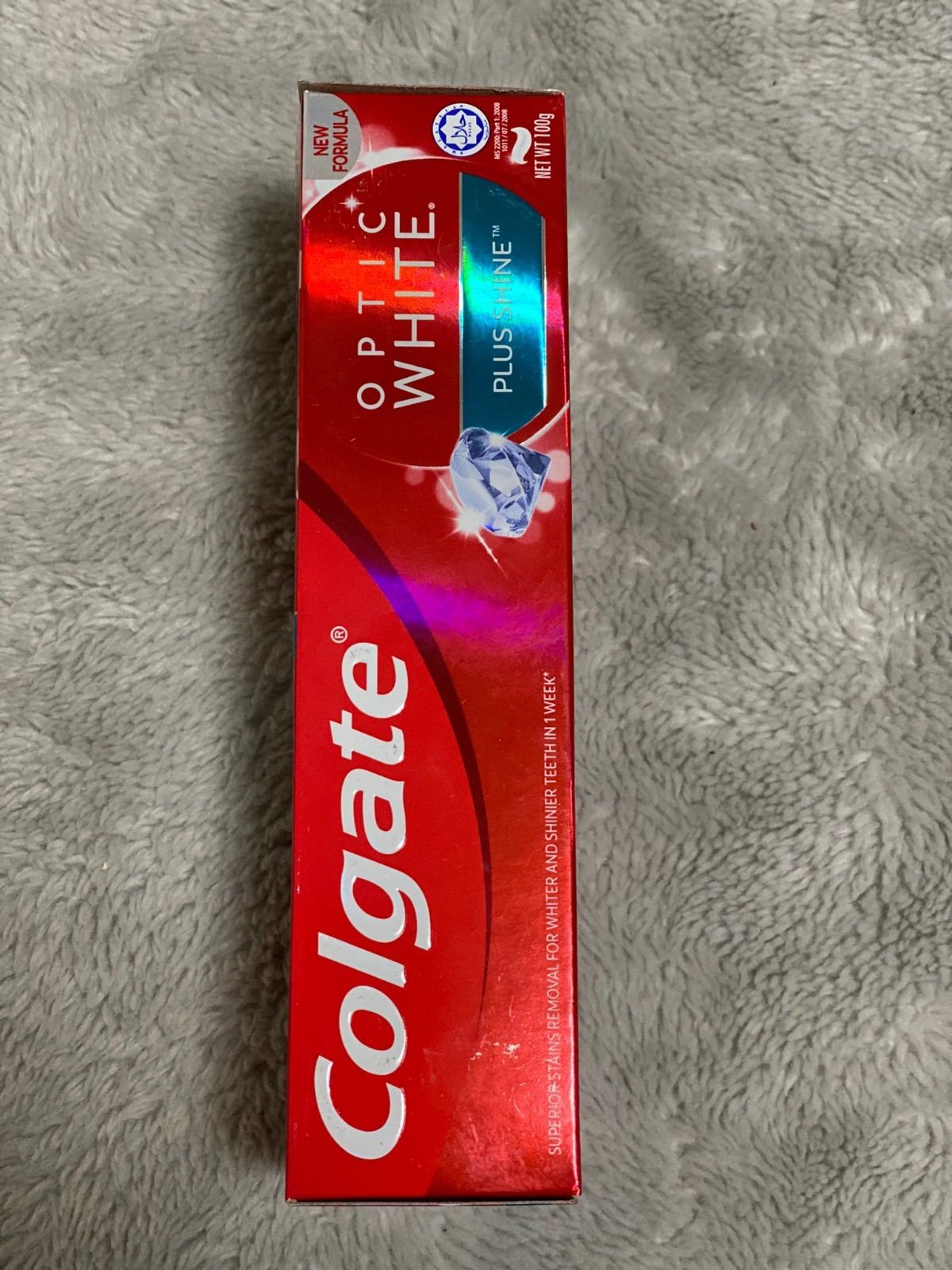 歯磨き粉 Colgate オプティック スパークリングホワイト 100gx2本 通販