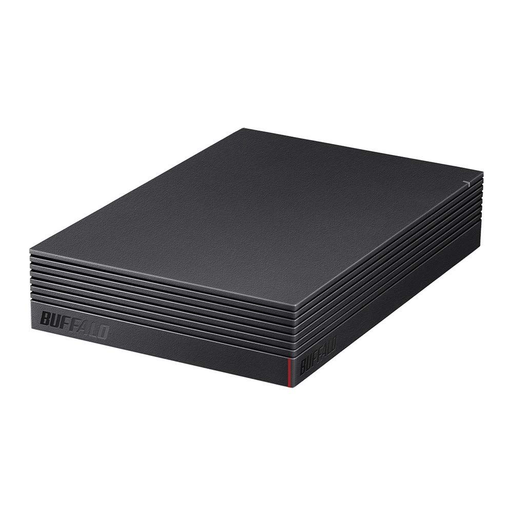 BUFFALO USB3.1(Gen.1)対応 みまもり合図 for AV対応 外付けHDD 4TB ブラック HD-LDS4.0U3-BA [ブラック] [4.0TB]