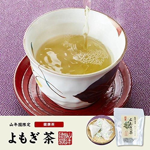 よもぎ茶 ティーパック 1.5g×12パック 【国産100%】 宮崎県産 無農薬 ノンカフェイン 巣鴨のお茶屋さん 山年園◎訳あり商品（期限：25.1.31）