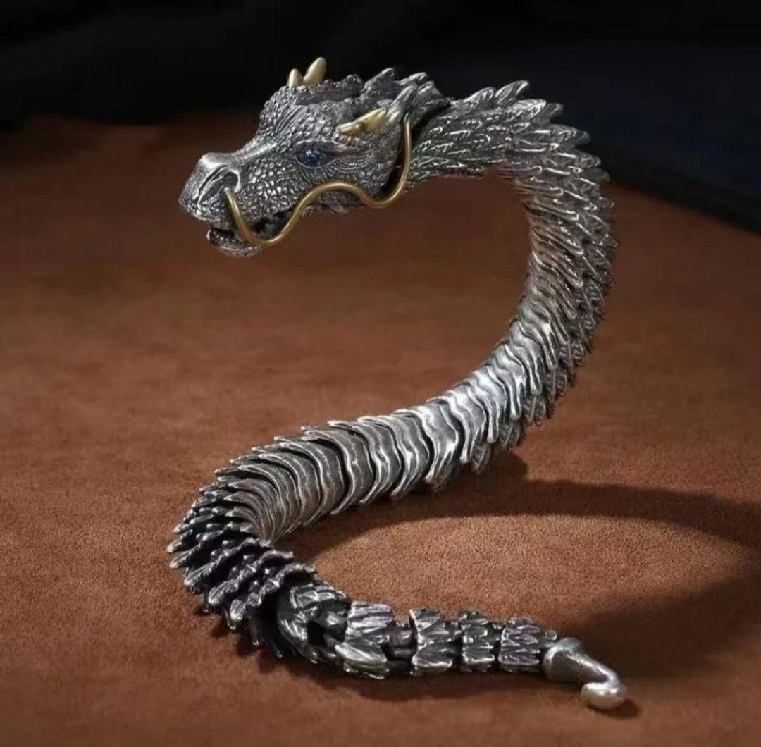 カリコルーシー フォーチュンドラゴンブレスレット 龍 シルバー 925 カリコルーシー フォーチュンドラゴンブレスレット 龍 シルバー 925