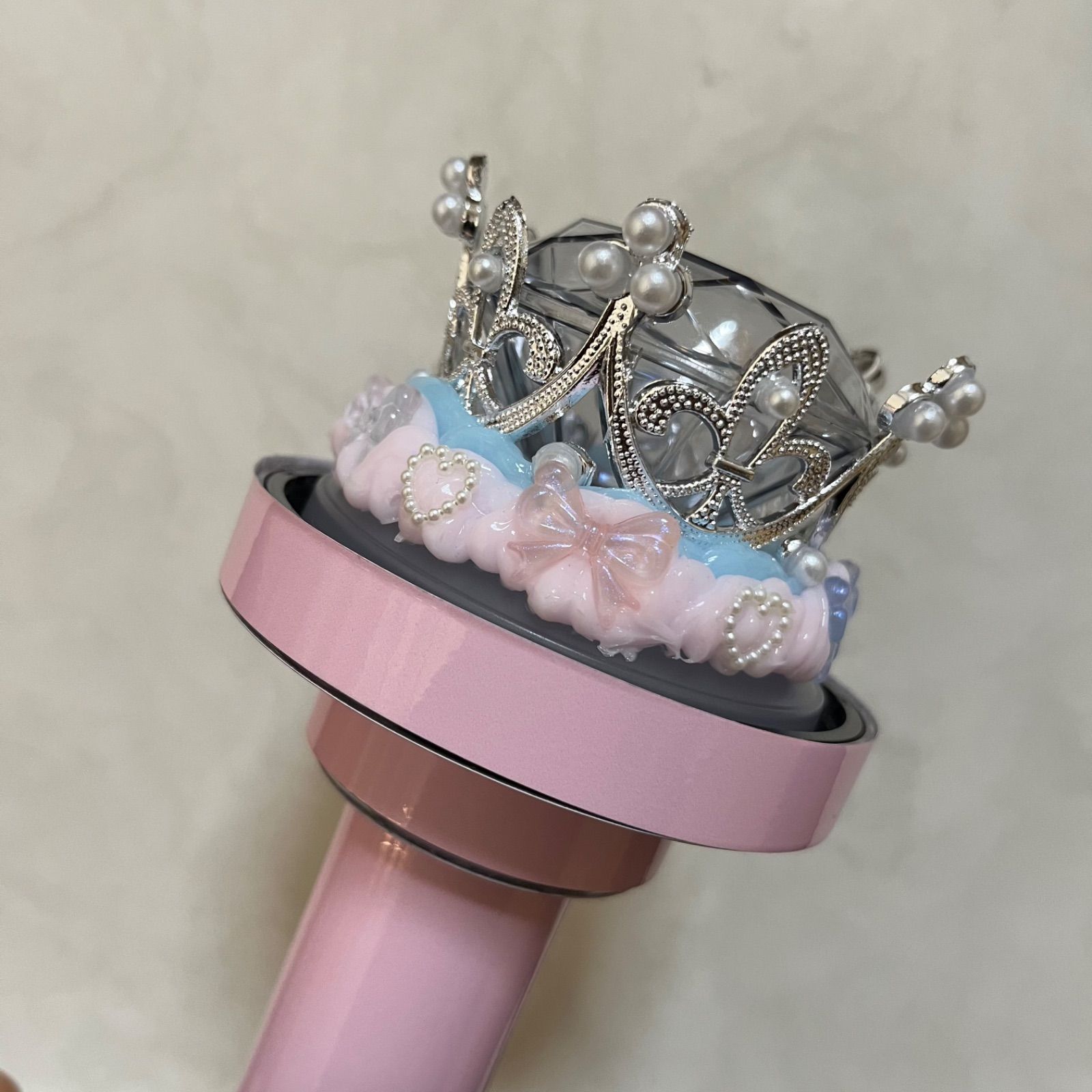 SEVENTEEN セブチ carat棒 カラット棒 ティアラ クラウン デコ SEVENTEEN♥デコ ティアラオーダー♥カラット棒 carat棒 ペンライト