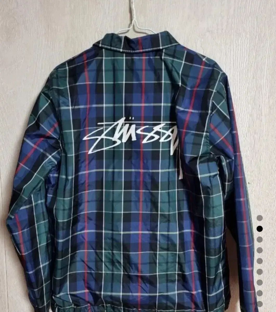 STUSSY ステューシー コーチジャケット チェック