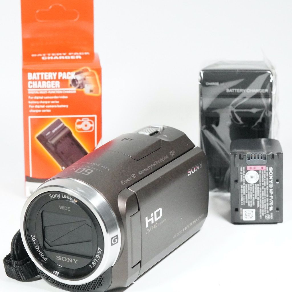 ★週末限定値下★　SONY HDR-CX680 ブラウン HANDYCAM 美品 Wi-Fi対応♪ SONY HDR-CX680 ブラウン HDR-CX680 ビデオカメラ