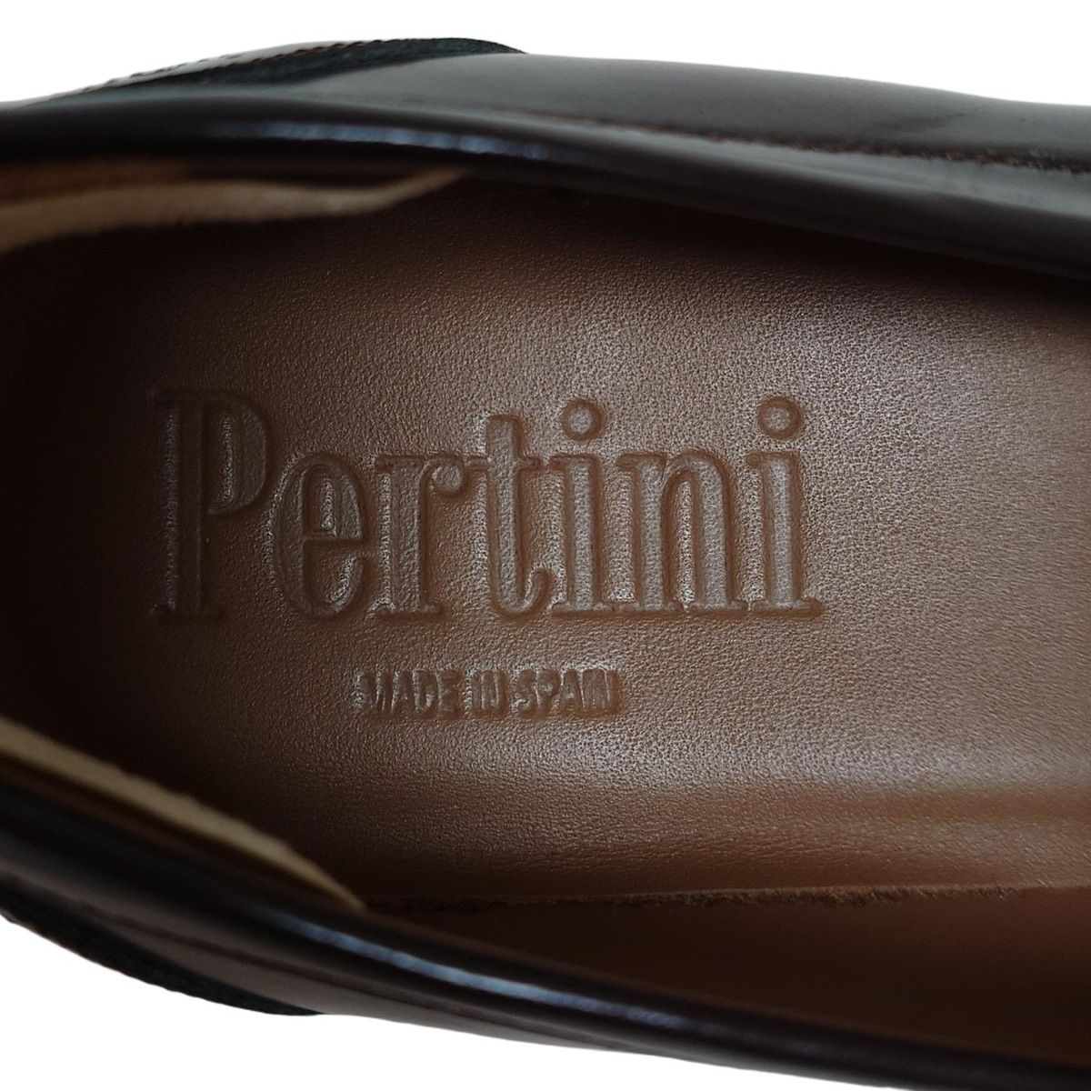 Pertini(ペルティニ) ローファー 38 レディース - ダーク