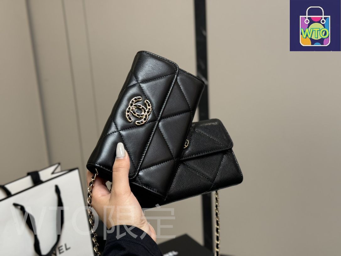 【CHANEL】チェーンウォレット 本日限定特価】シャネル チェーンウォレット 18.11cm フルレザー