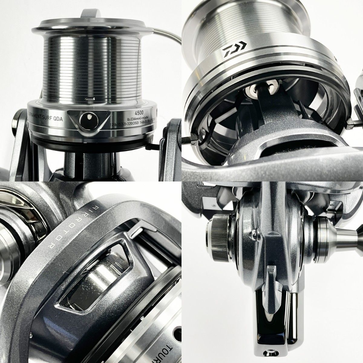 ▽▽DAIWA ダイワ スピニングリール トーナメントサーフ 4500 QDA 箱付