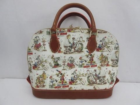 ドゥーニー DOONEY-BOURKE ディズニー ハンドバッグ ショルダーバッグ 保存袋付 鞄 レディース