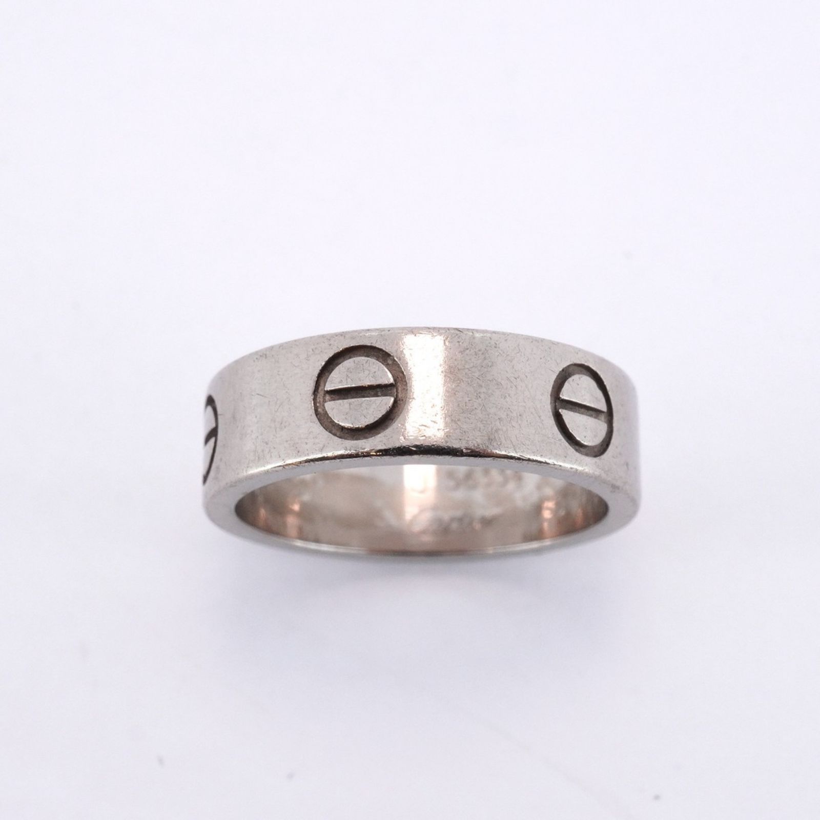 カルティエ(Cartier) カルティエ リング ラブ 18KWG ホワイト