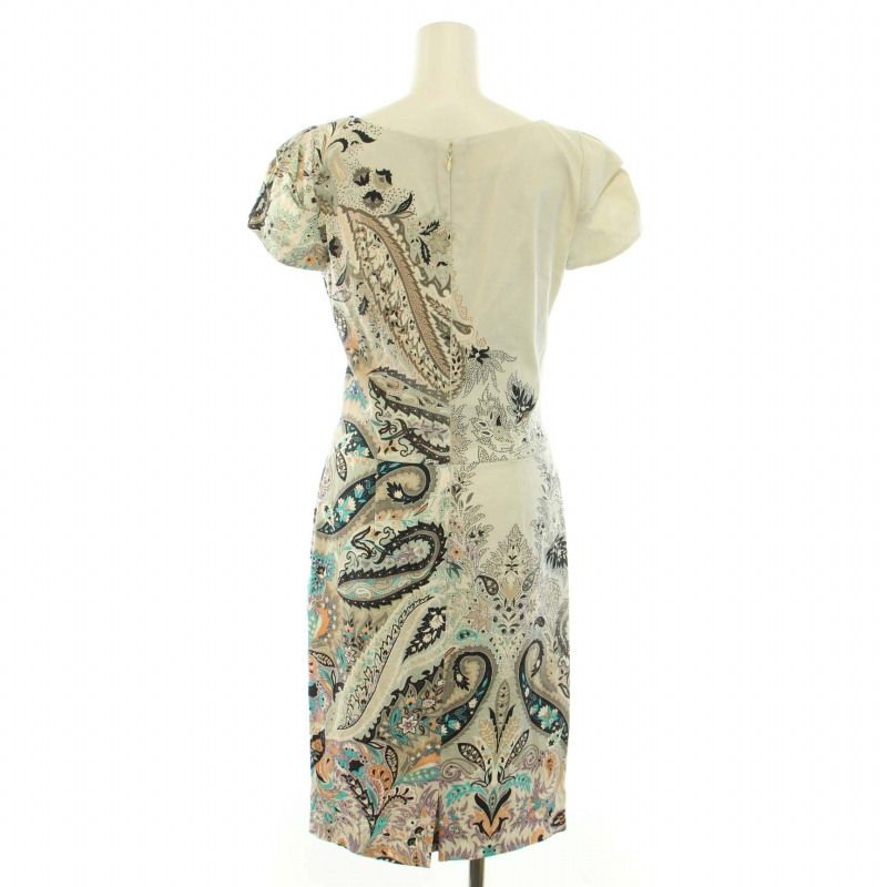 半袖 ペイズリー柄