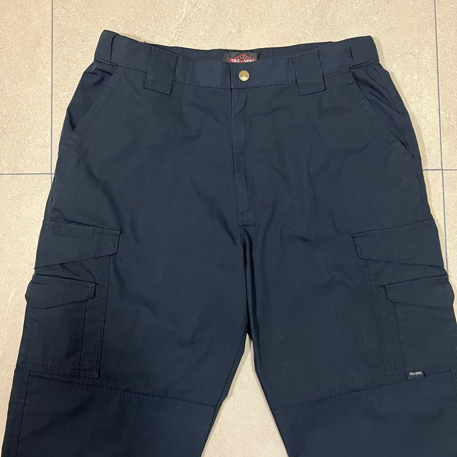 TRU-SPEC ミリタリー カーゴパンツ 34×32 黒 - メルカリ