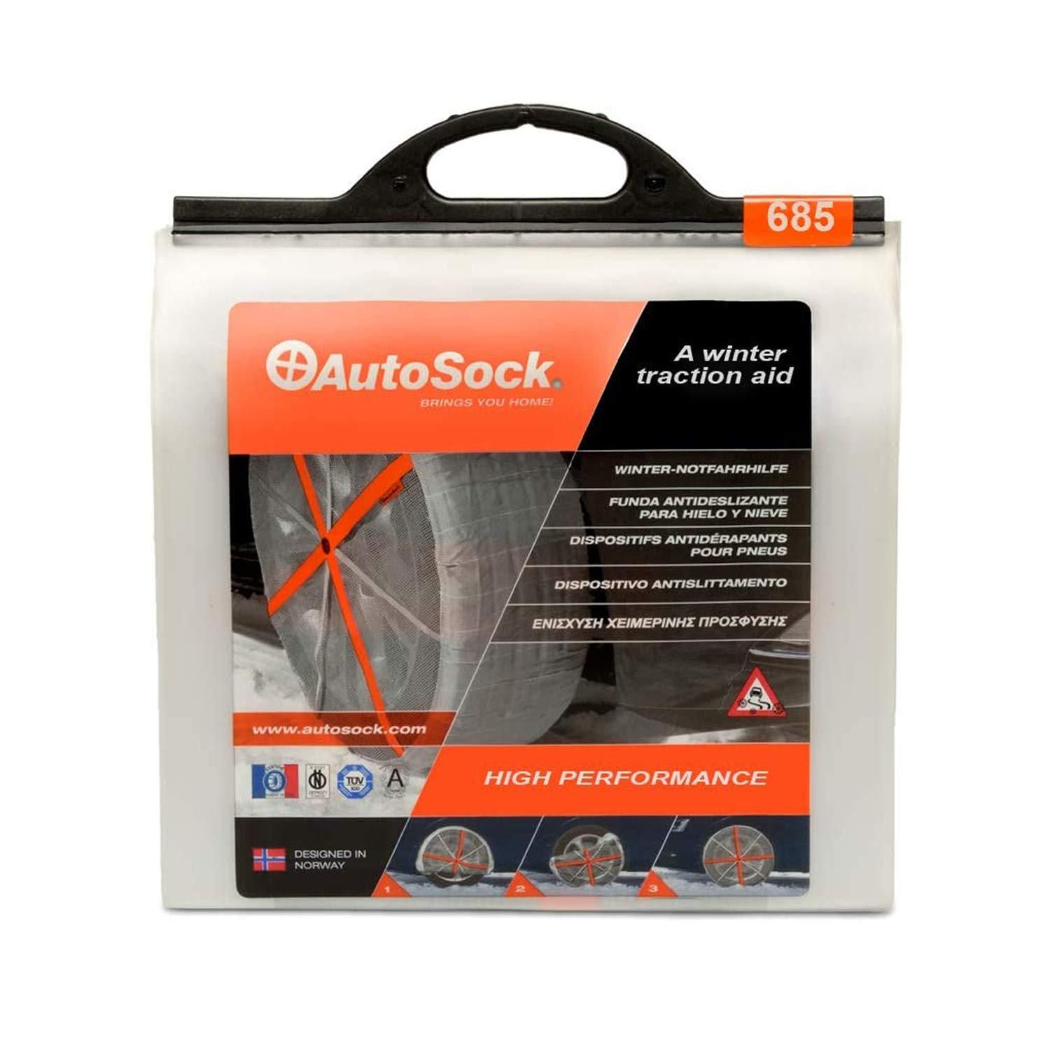2営業日で発送 オートソック Autosock AutoSock オートソック 布製タイヤすべり止め チェーン規制適合 オートソックハイパフォーマンス ASK685