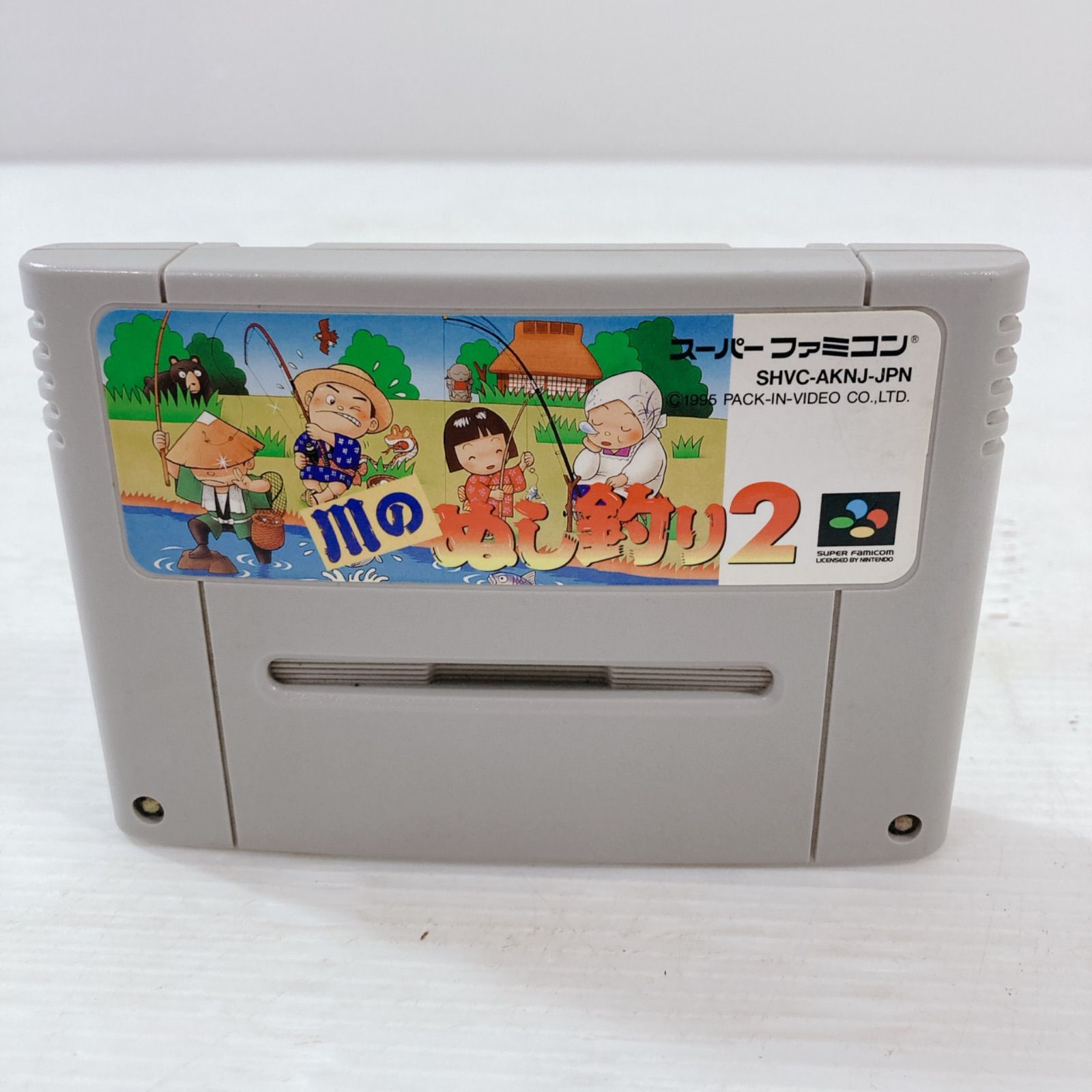 スーパーファミコン ゲームカセット 川のぬし釣り2 ニンテンドー