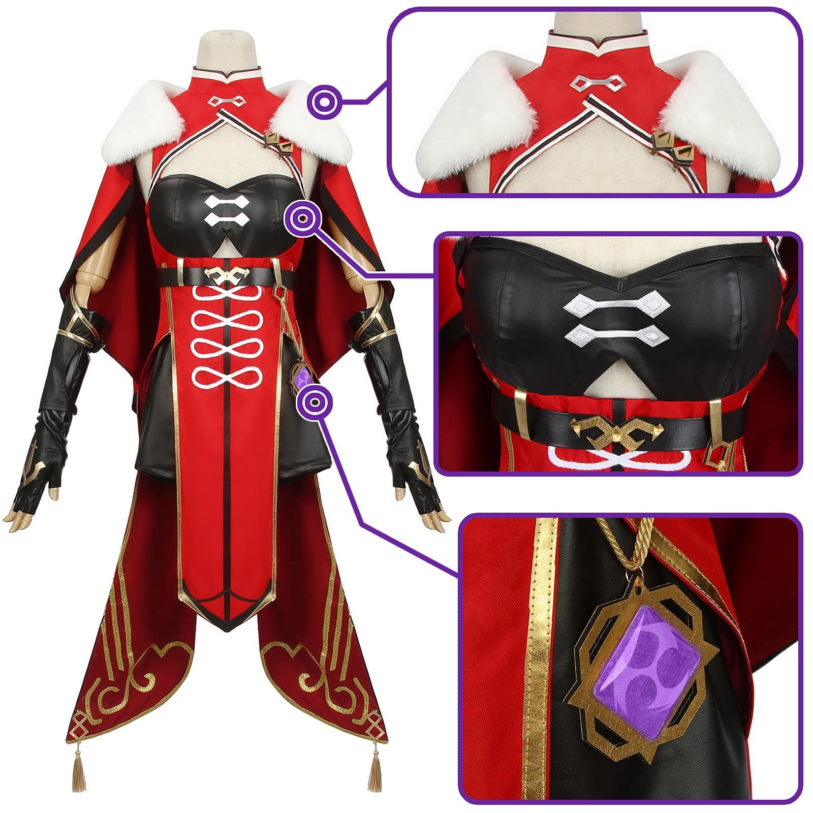 原神 北斗 コスプレ衣装＋ウィッグ 原神げんしん 北斗 ホクト コスプレウィッグ かつら Genshin