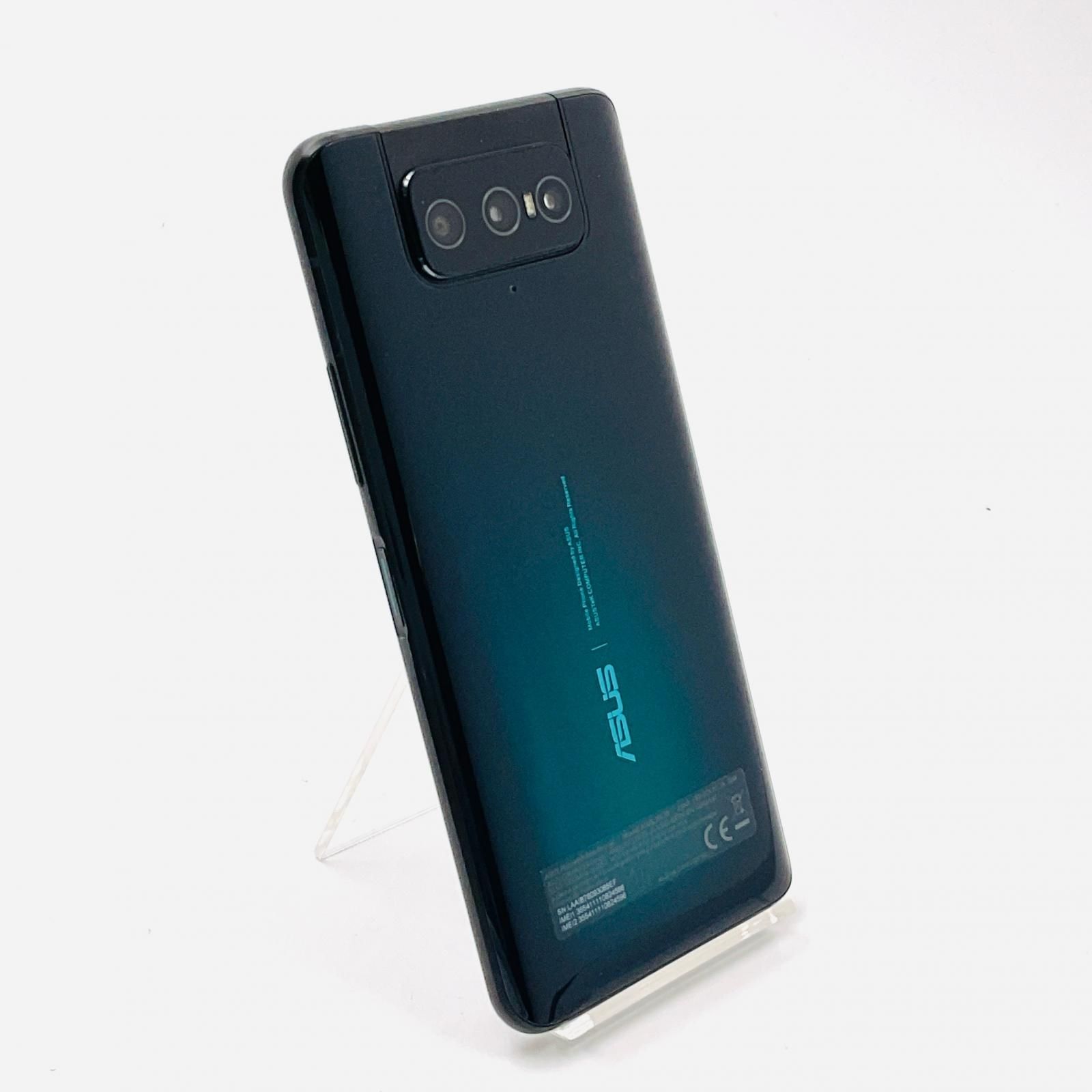 全額返金保証】【最速発送】ASUS Zenfone 7 128GB オーロラブラック SIMフリー 美品 動作確認済 - メルカリ