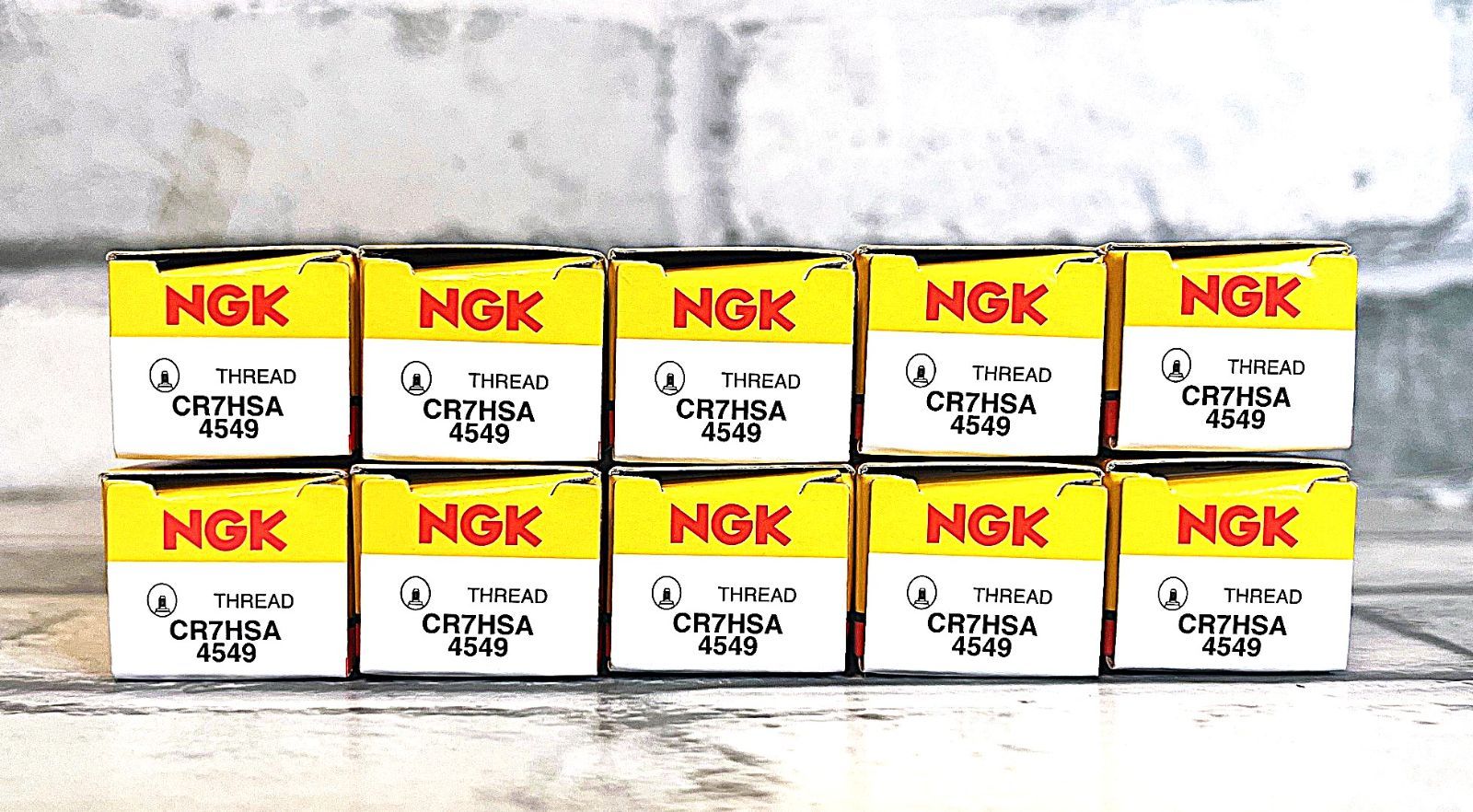NGK CR7HSA (4549) 10個セット 新品 送料込 ホンダ スペイシー