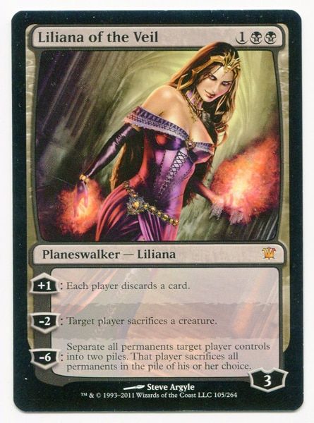 Wizards OF THE COAST イニストラード ISD 【英】ヴェールのリリアナ