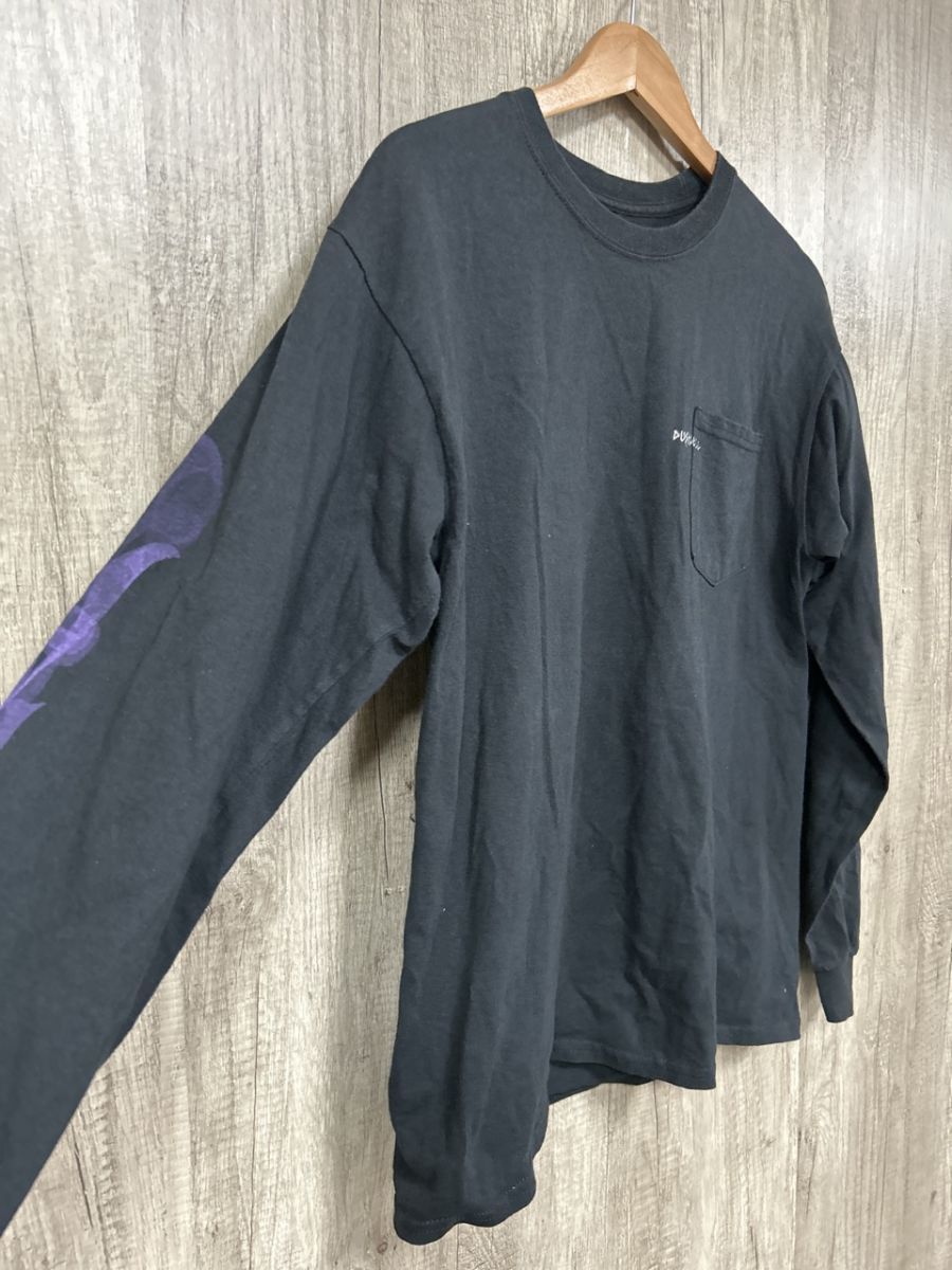 DUSTCELL ダストセル 長袖 刺繍ロゴ 自白 CONFESSION ロング T