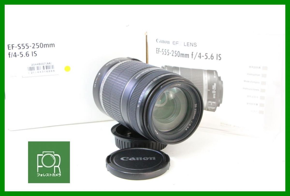 カメラ 【動作保証・点検済】良品□Canon EF-S 55-200mm F4-5.6 IS□