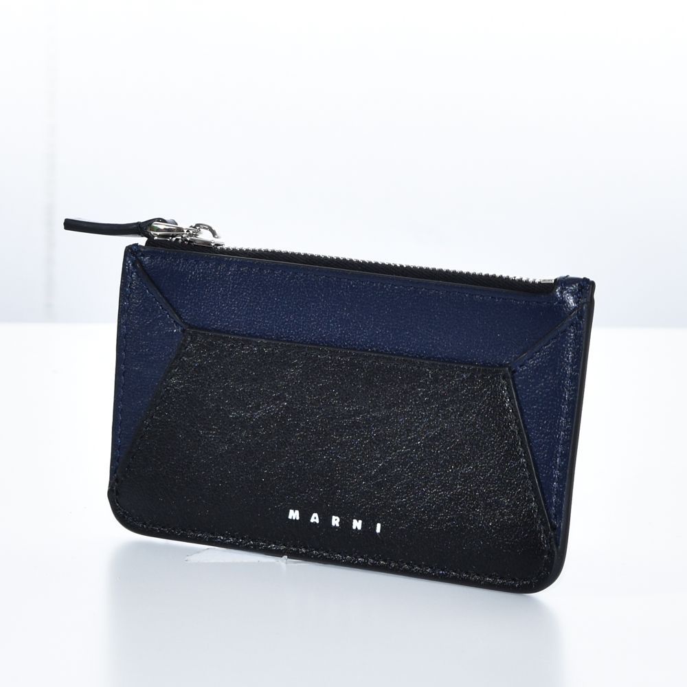 マルニ MARNI メンズ レザー カードケース コインケース PFMI0053U0 薄型