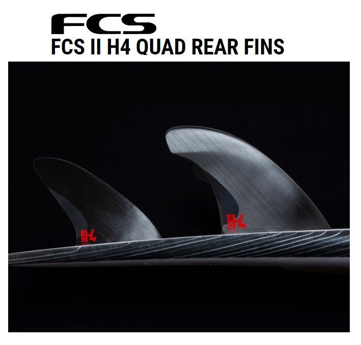 FCSⅡ H4 Quad リアフィン M スイス製 FCSⅡ H4 Quad リアフィン M