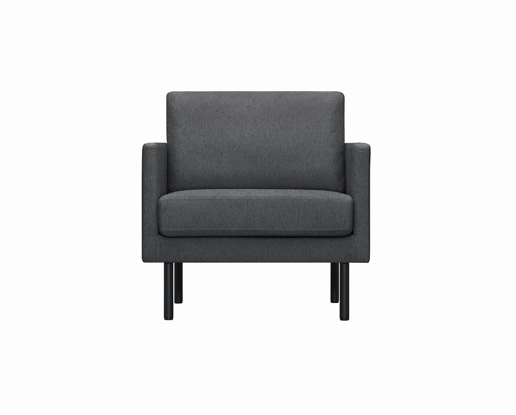 アイリスオーヤマ ソファ 1人掛け 幅約72cm ポケットコイル お掃除ロボット対応 1人掛けソファ ダークグレー PCS-1S IRIS OHYAMA