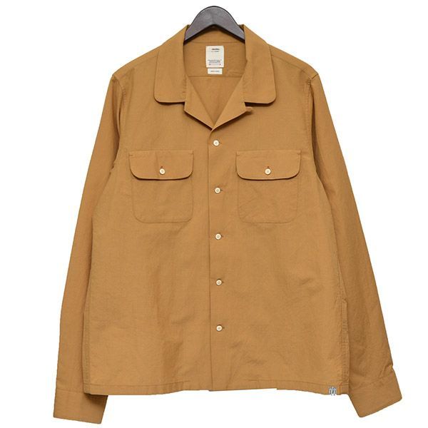 1/28値下げ】 VISVIM ビズビム BOOMER SHIRT L/S オープンカラー
