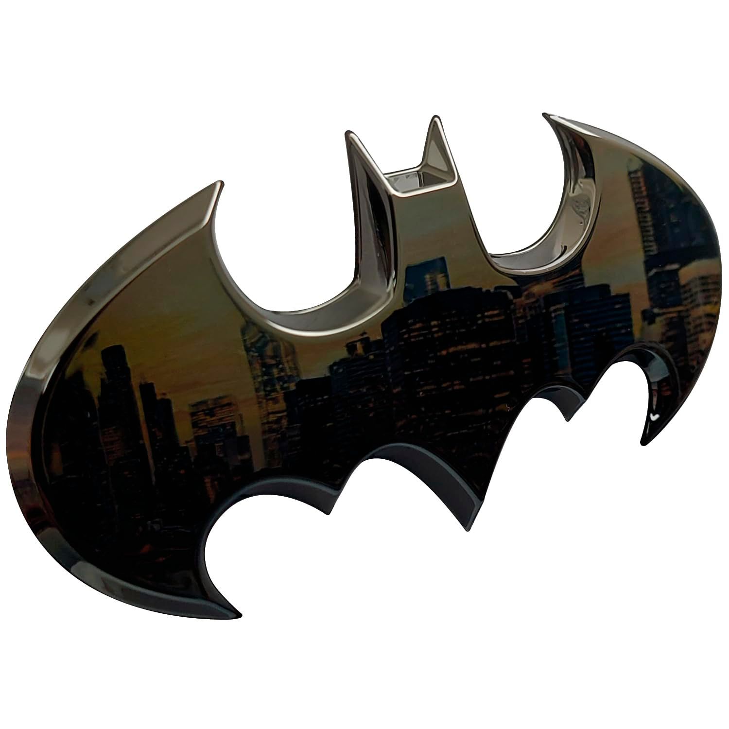 蘭ページ Fan Emblems Batman Car Emblem - 1989 Batwing Batarang Symbol 3D