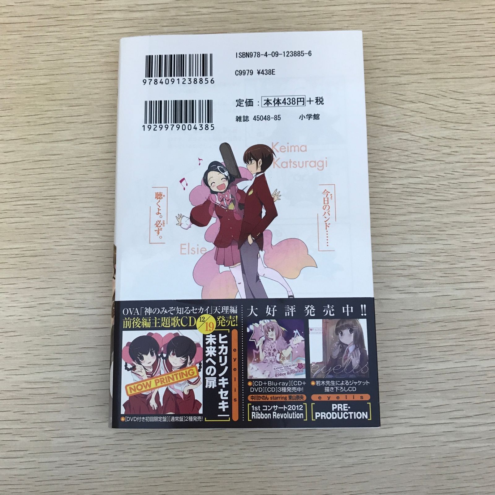 初版　神のみぞ知るセカイ 19/若木 民喜 初版】神のみぞ知るセカイ 19巻/【作者】若木民喜/GF-0225028938-YP