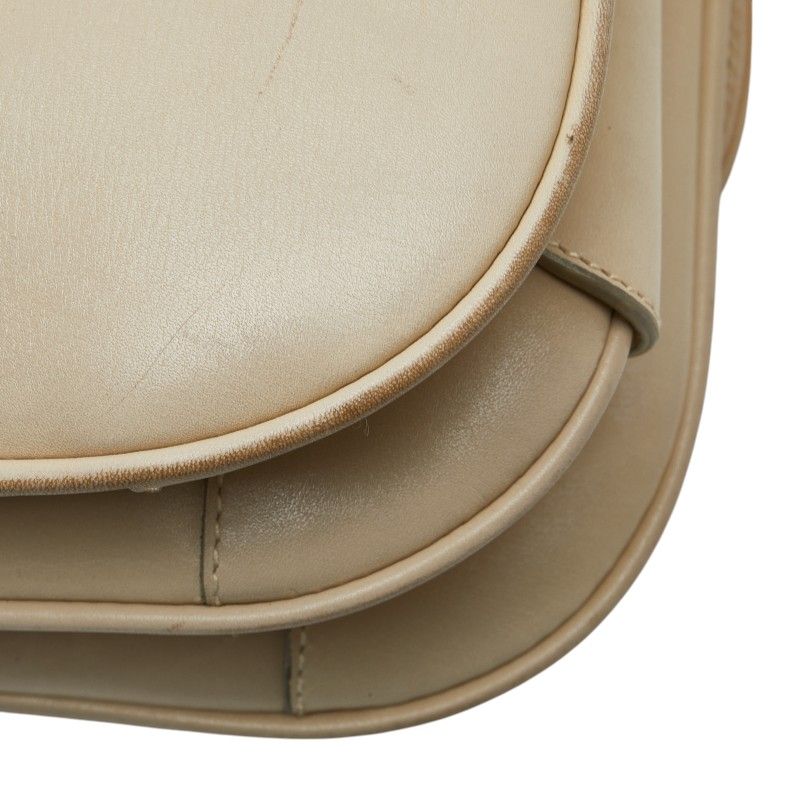 グッチ 001 406 1780 ベージュ ゴールド レザー レディース GUCCI【1  