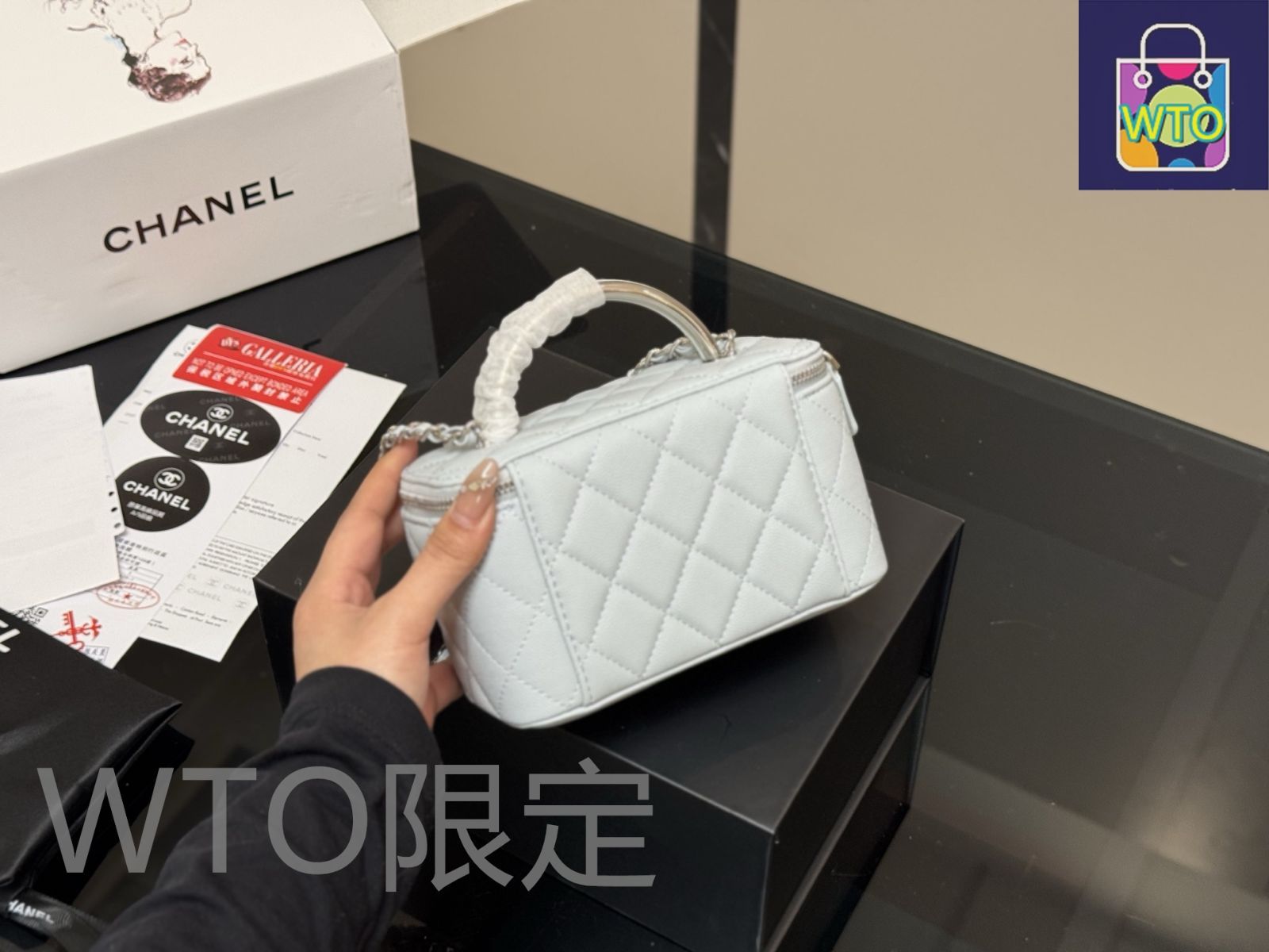 【ご褒美に♡】【CHANEL】ロング ヴァニティケース 25C バニティ♡】CHANEL ロングヴァニティケース (CHANEL