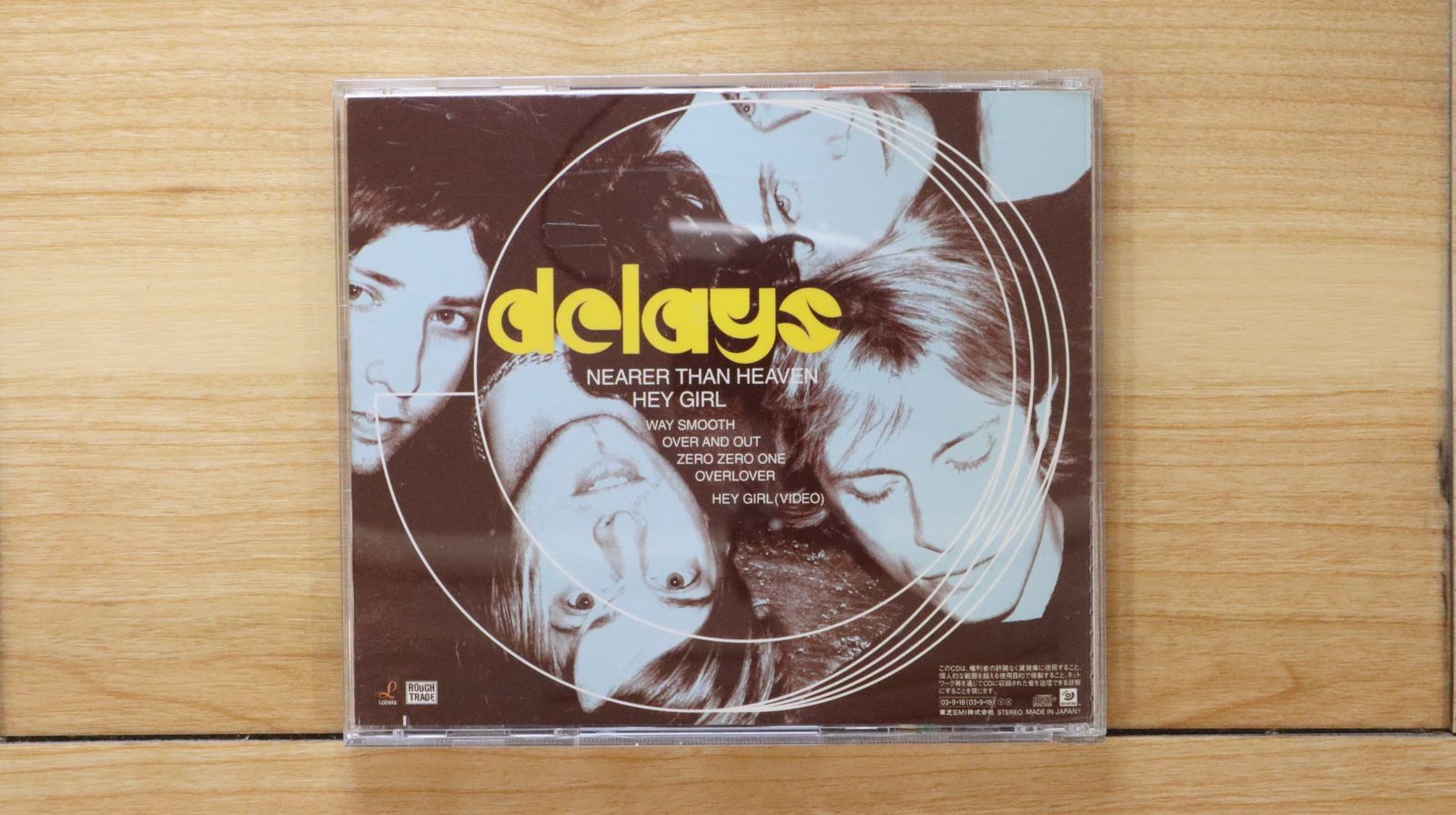 国内盤CD☆ディレイズ/Delays□ DELAYS DEBUT E.P.-JAPAN ONLY ミニ