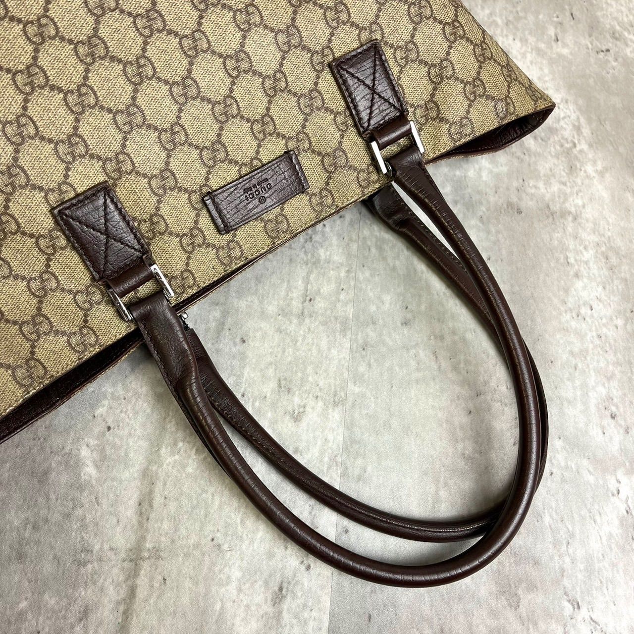 ✨良品✨ GUCCI グッチトートバッグ ハンドバッグ GG柄 スプリーム A4 