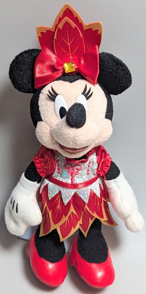 ミニーマウス ぬいぐるみバッジ　サマーフェスティバル 東京ディズニーリゾート ぬいぐるみバッジ ミニーマウス サマー