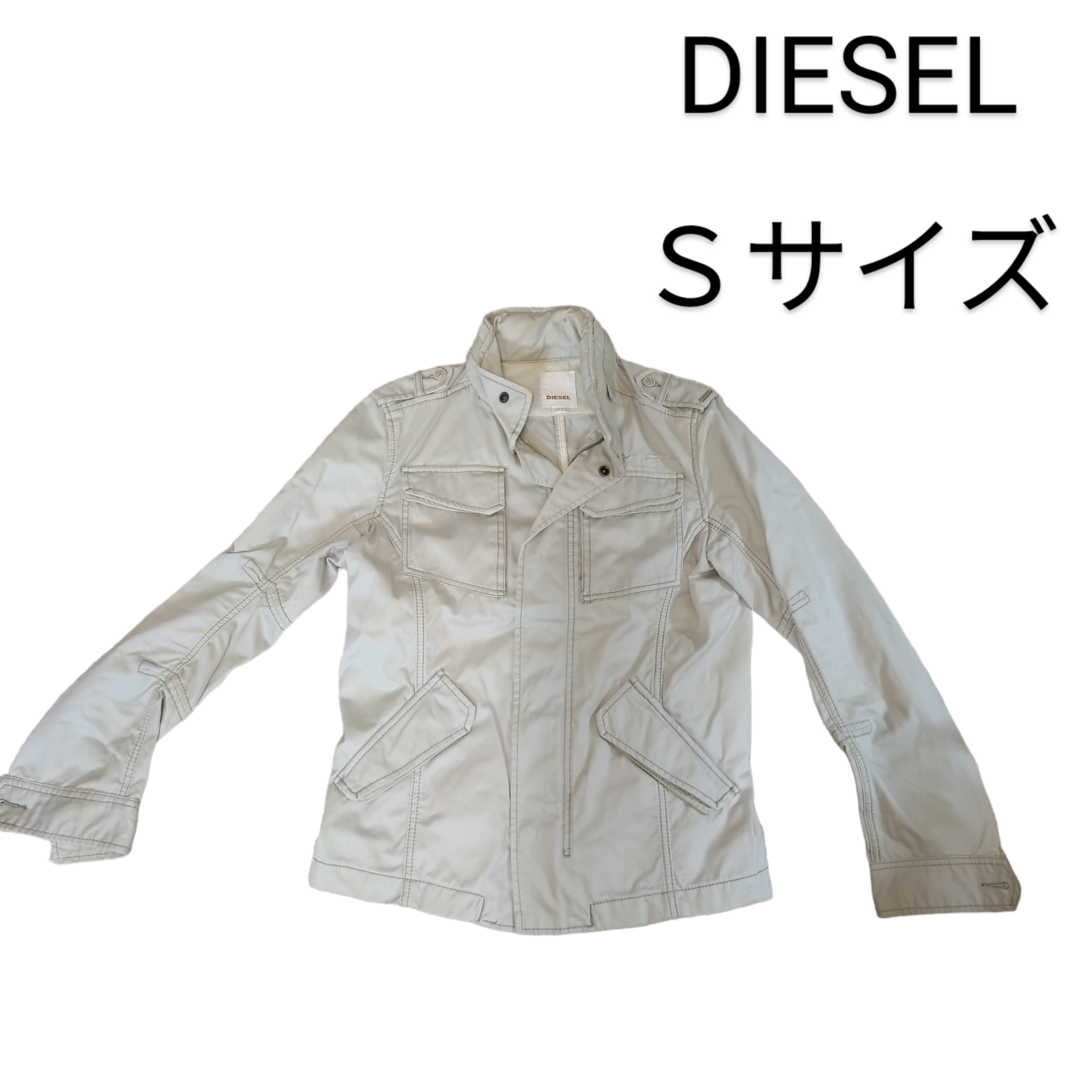 DIESEL ディーゼル ミリタリー ジャケット ブルゾン アウター