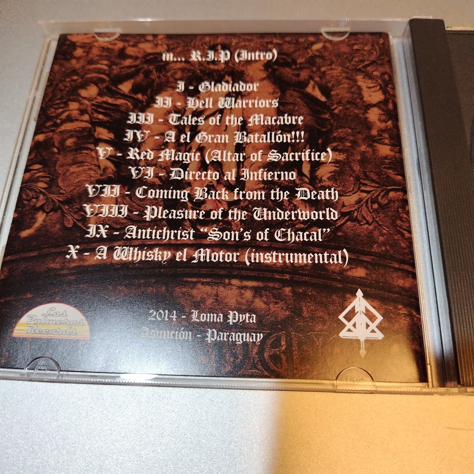 GLADIADOR「IN...REQUIESCAT IN PACE」輸入盤中古CD　スラッシュメタル