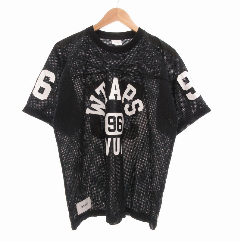 ダブルタップス WTAPS 美品 24SS ゲームシャツ Tシャツ 半袖 メッシュ 