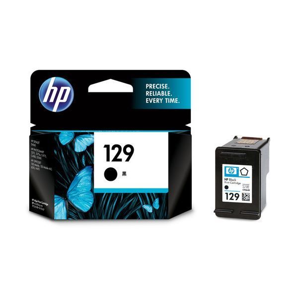 （まとめ） HP129 プリントカートリッジ 黒 C9364HJ 1個 