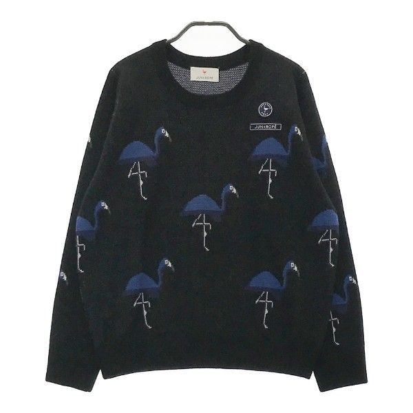 JUN&ROPE ブラック セーター L サイズ：L JUN&ROPE ジュン アンド ロペ