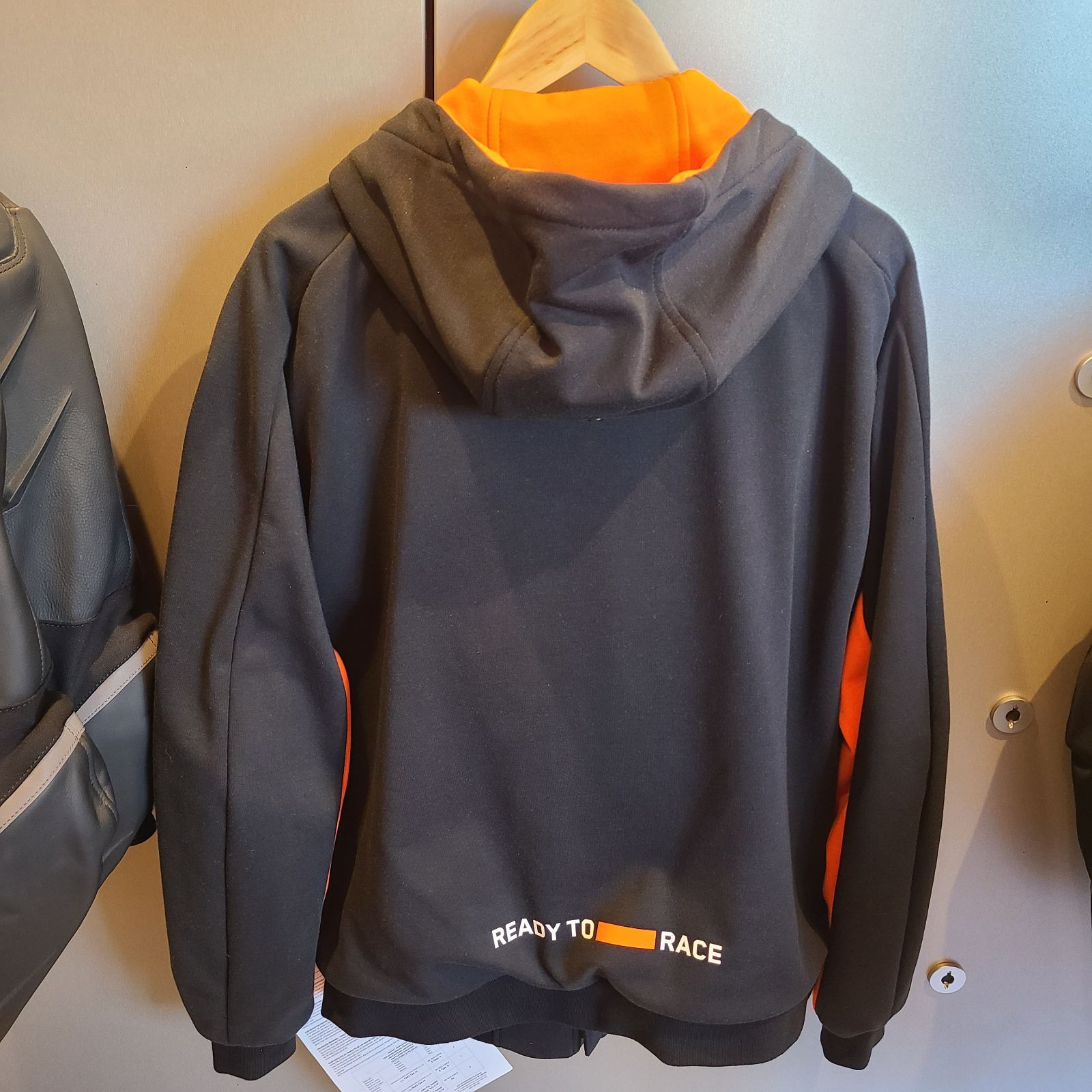 KTM PRIME HOODIE バイク用ジャケット 取り外し可能肩、肘、背中の