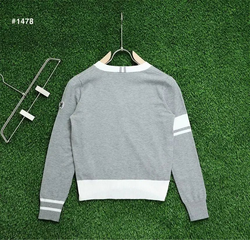 スカルロゴ ベーシックカーディガン